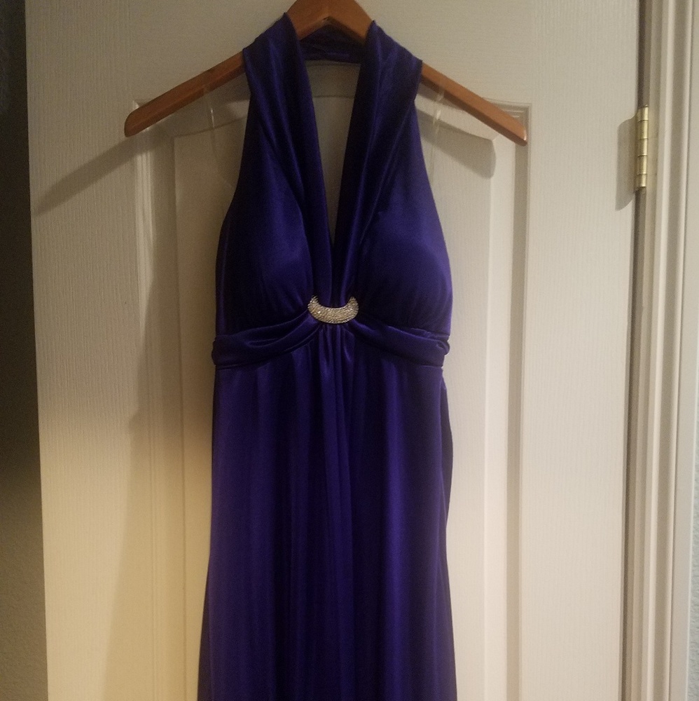 Elegant Purple Dress